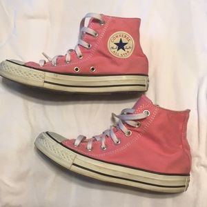 Pink Converse, size 7, gently used.
